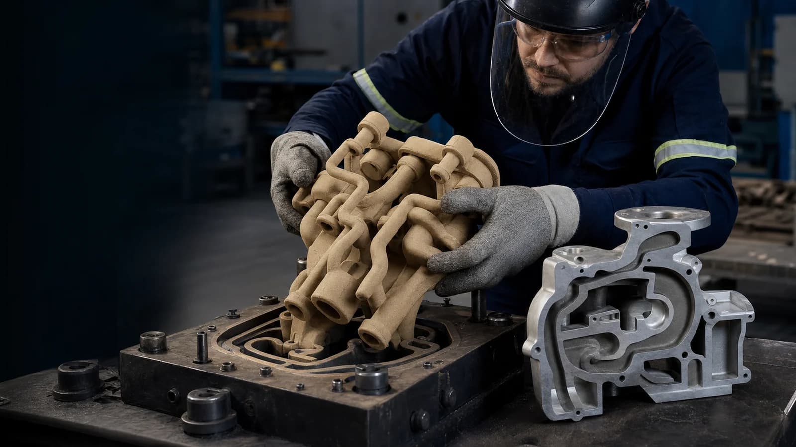 Fabricación de machos