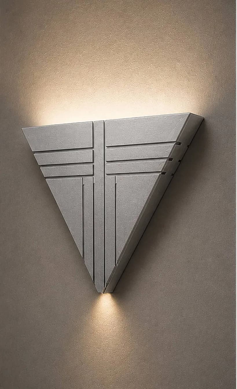 Pirámide de aluminio