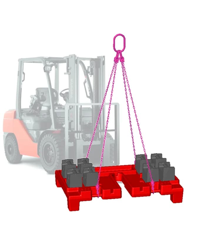 Masa de lastre VGP de 500 KG