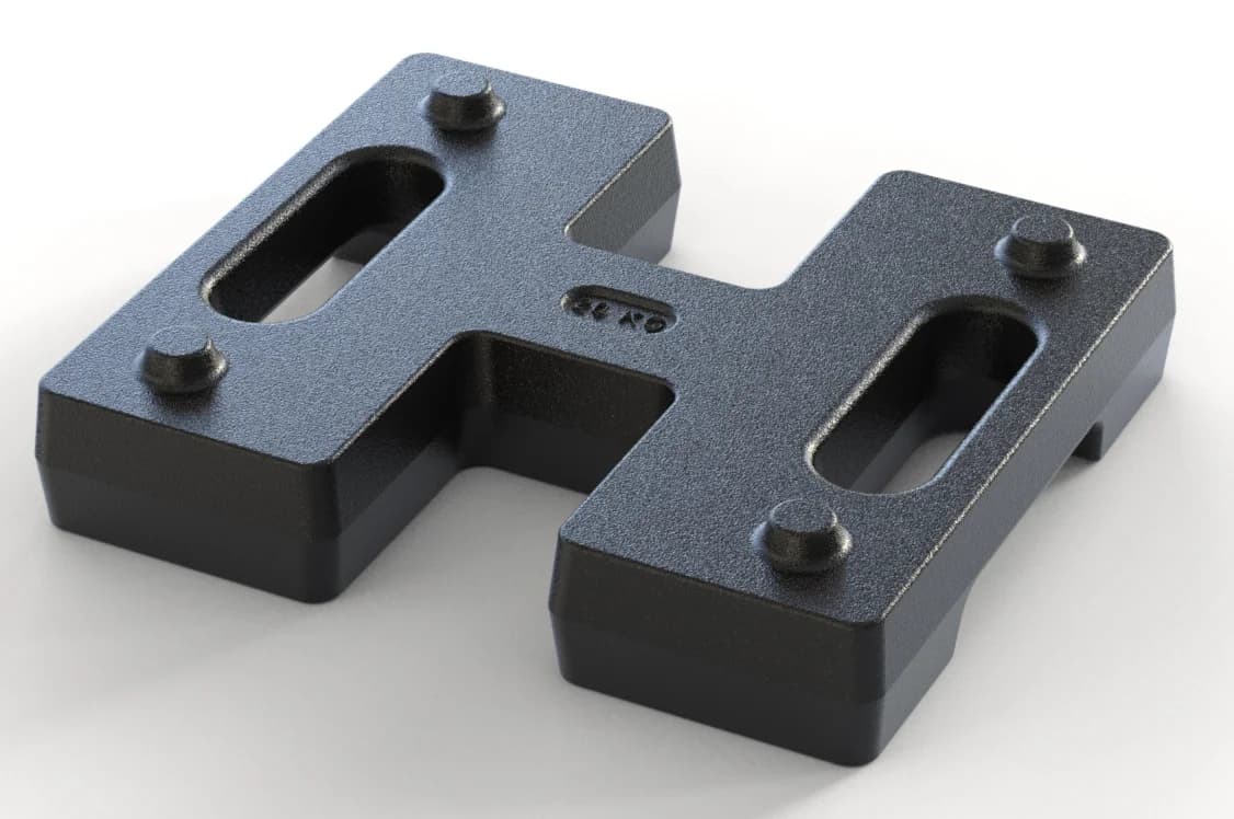 Contrapeso en H 20 kg