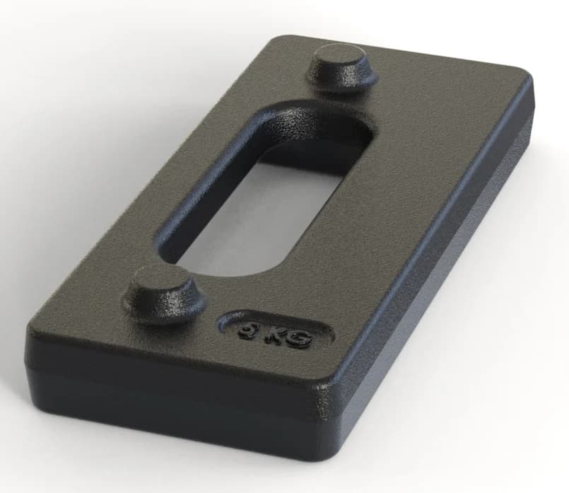 Contrapeso en H 5 kg