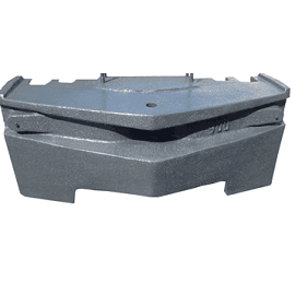 Contrapeso industrial en baritina