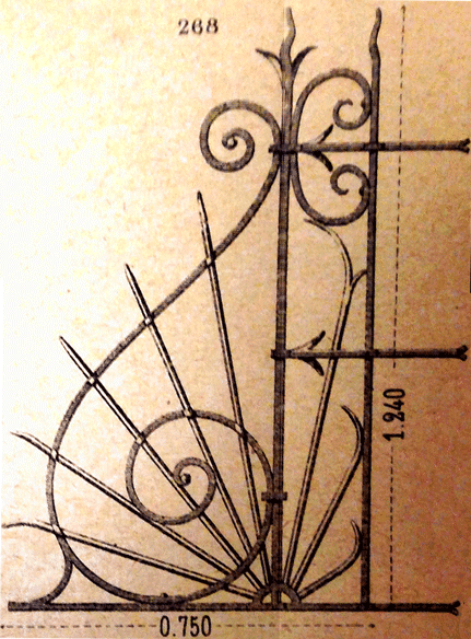 Rejilla de separación de fundición Loiselet - 3er modelo