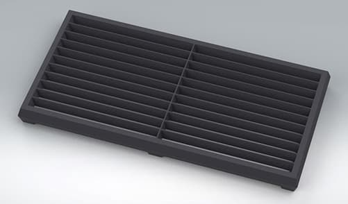 Rejilla raspa pies de fundición GPP1