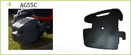 Masa de tractor AGCO 55 kg con trinquete - AG55C