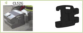 Masa de tractor Claas 52 kg izquierda - CL52G