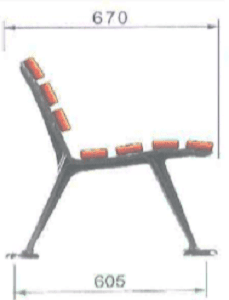 Pie de banco parisino