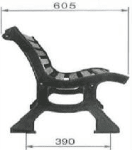 Pie de banco público