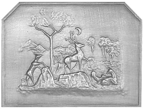 Ciervos a la luz de la luna